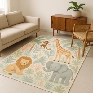 Animal Safari Rug (120x180cm)