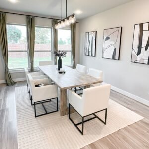 Stain-Resistant Dining Carpet (160x230cm)